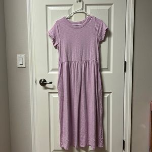 Two cotton maxi tee shirt dresses